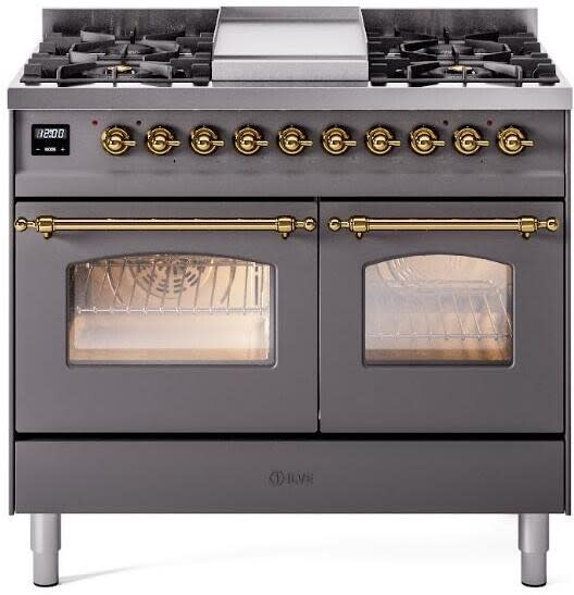 40 Inch Freestanding Dual Fuel Range