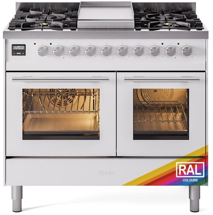 40 Inch Freestanding Dual Fuel Range