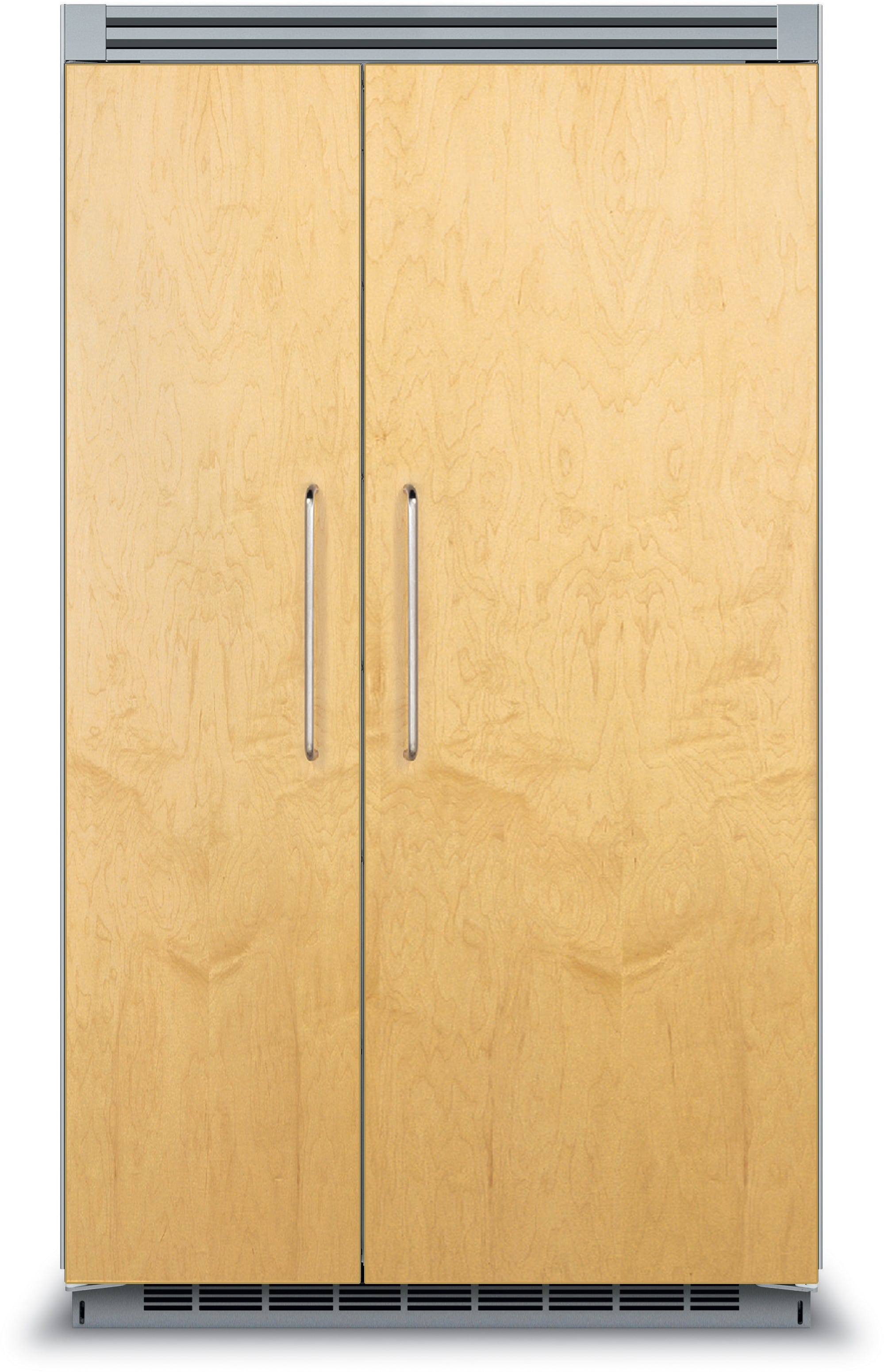 48 Inch Counter Depth Built-In Panel Ready Side by Side Refrigerator