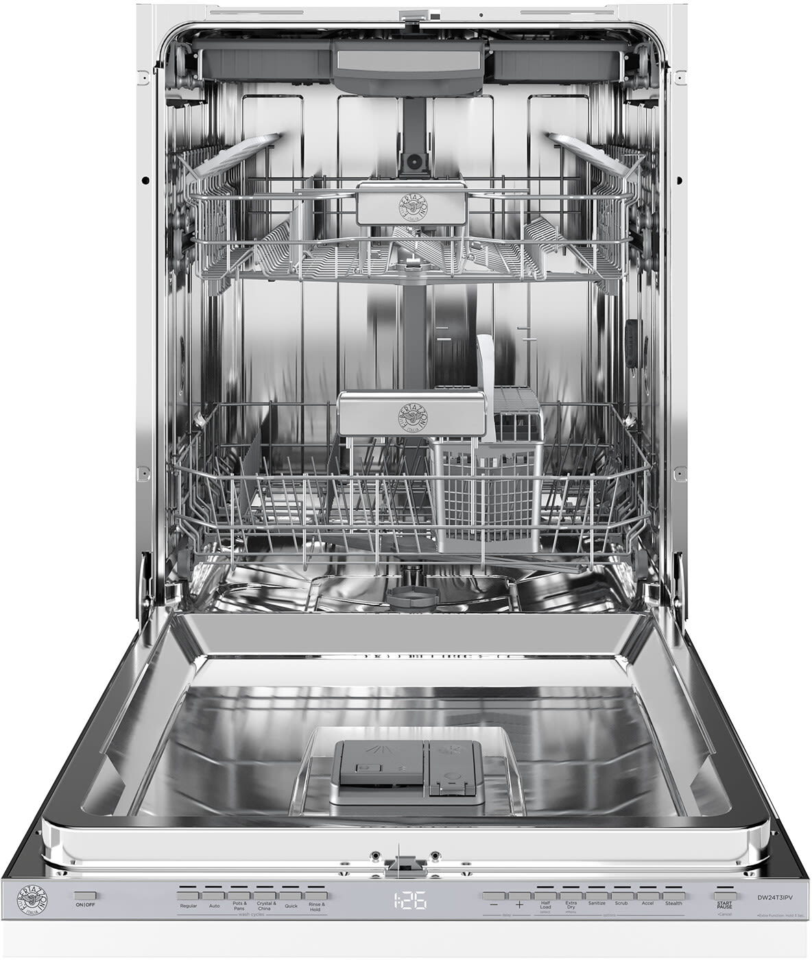 24 Inch Fully Integrated Built-In Panel Ready Dishwasher
