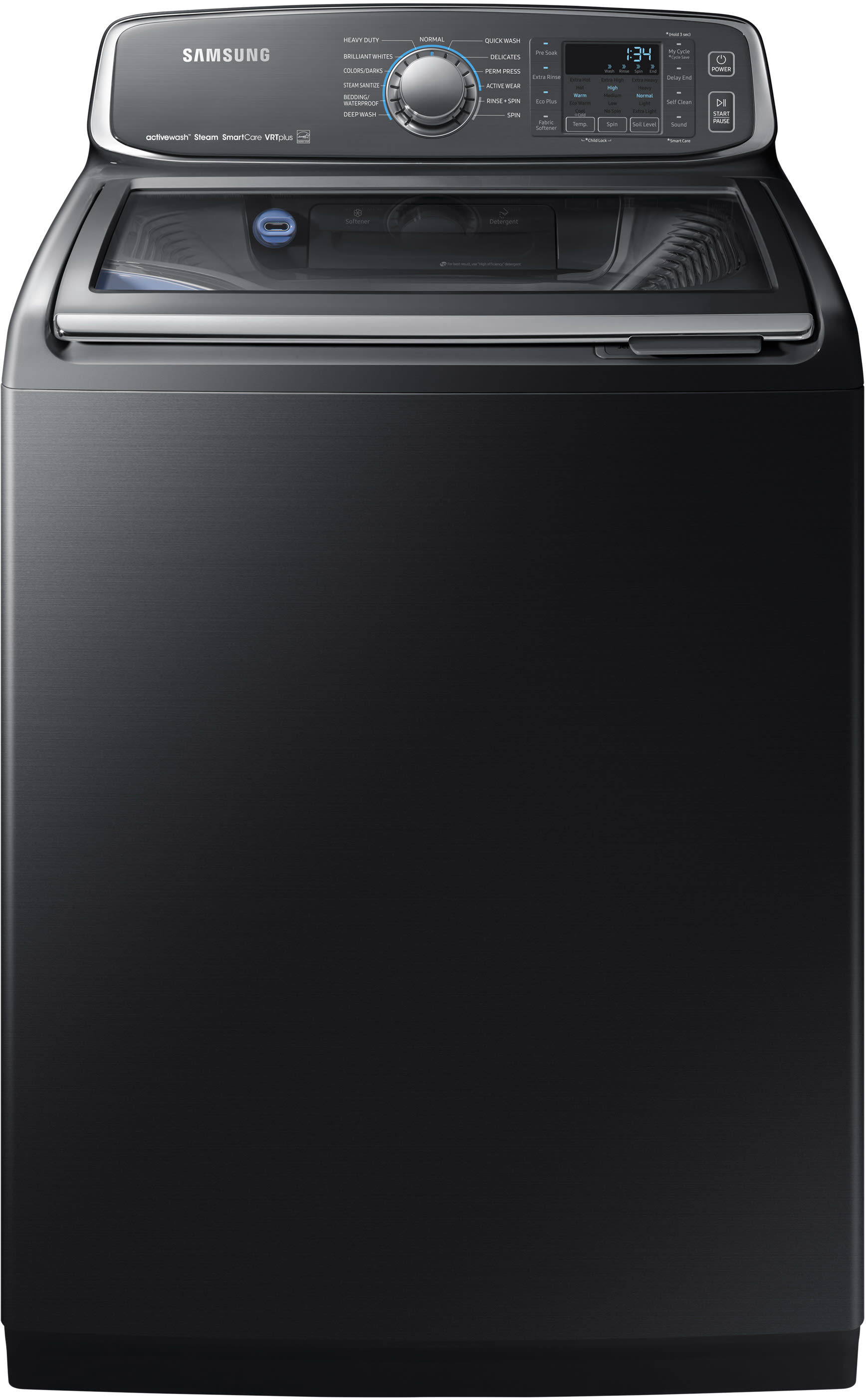 Samsung Wa52m7750av 27 Inch Top Load Washer With 5 2 Cu Ft