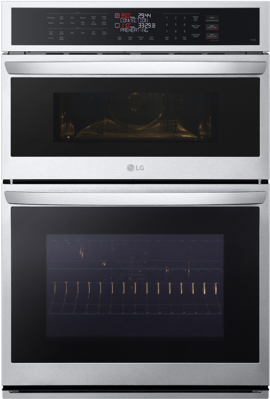 30 Inch Built-In Smart Combination Wall Oven