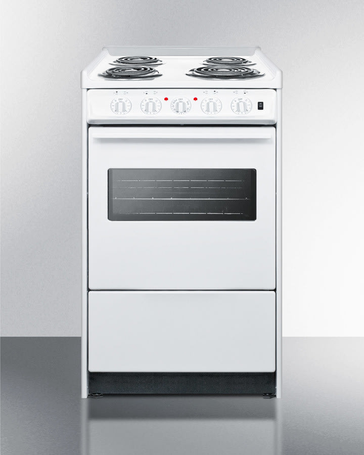 20 Inch Slide-In Electric Range