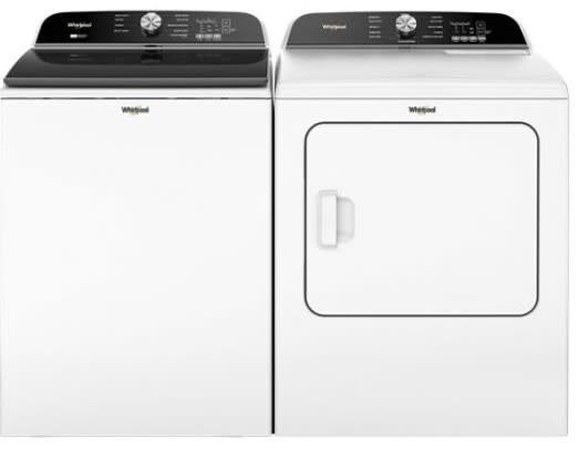 Side-by-Side Washer & Dryer Set