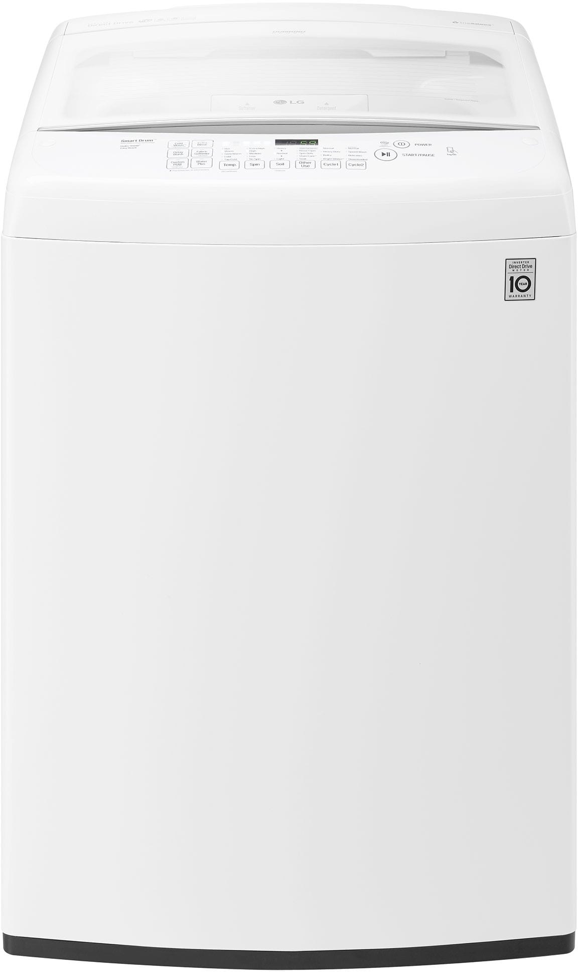 LG DLE1101W 27 Inch 7.4 cu. ft. Top Load Electric Dryer with 9 Drying