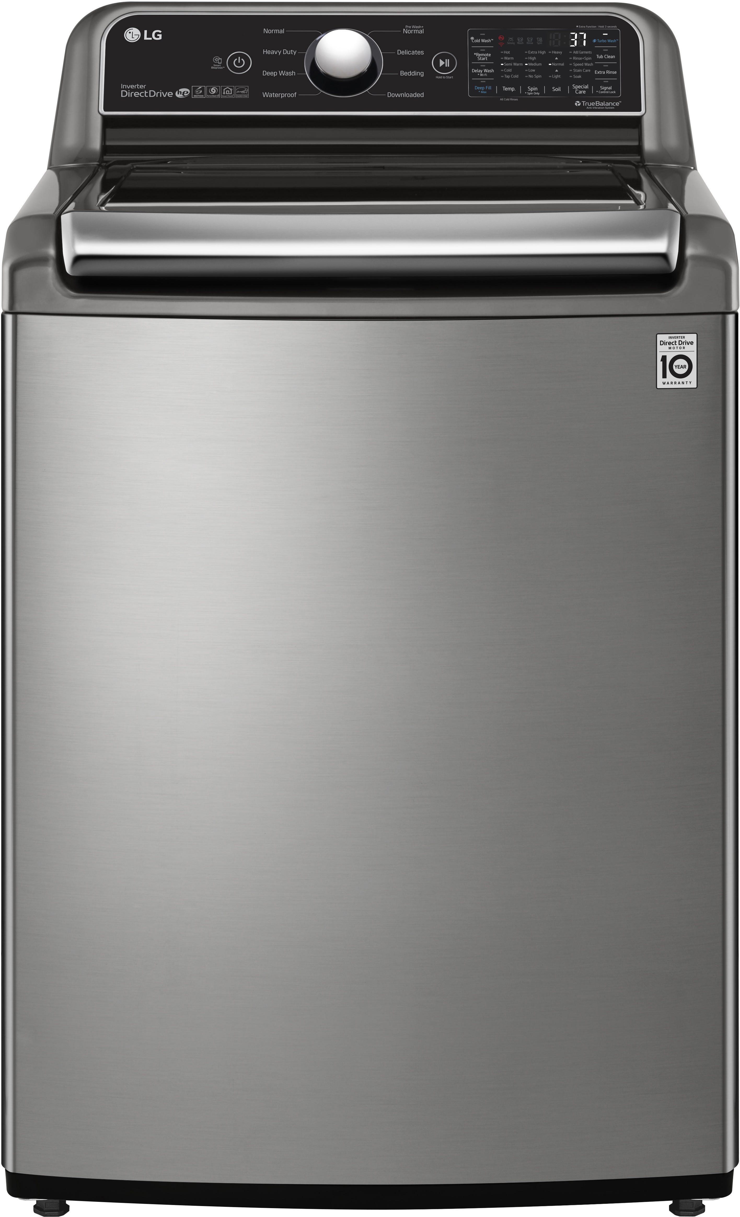 LG DLE7300VE 27 Inch Smart Electric Dryer with WiFi, EasyLoad™ Door