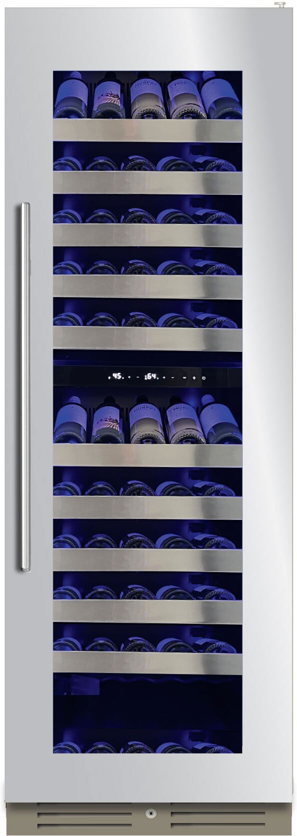 24 Inch Tall Dual Zone Wine Column Refrigerator