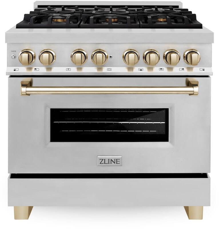 36 Inch Freestanding Dual Fuel Range