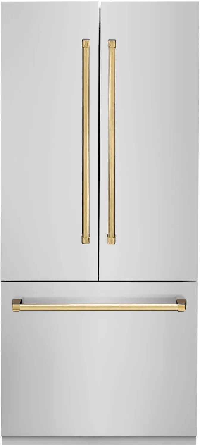 36 Inch Built-In French Door Refrigerator