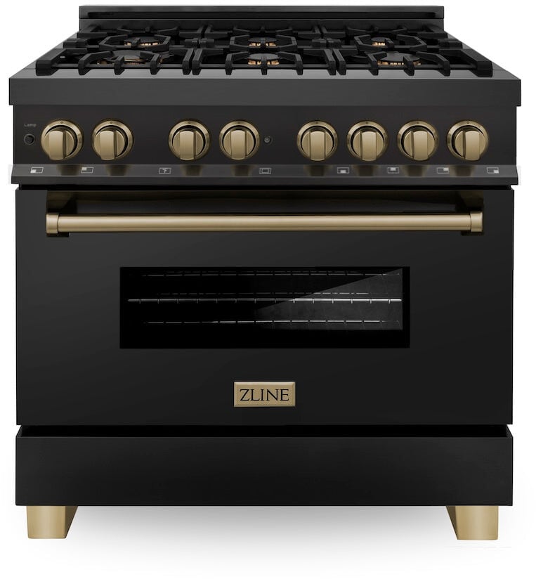 36 Inch Freestanding Dual Fuel Range