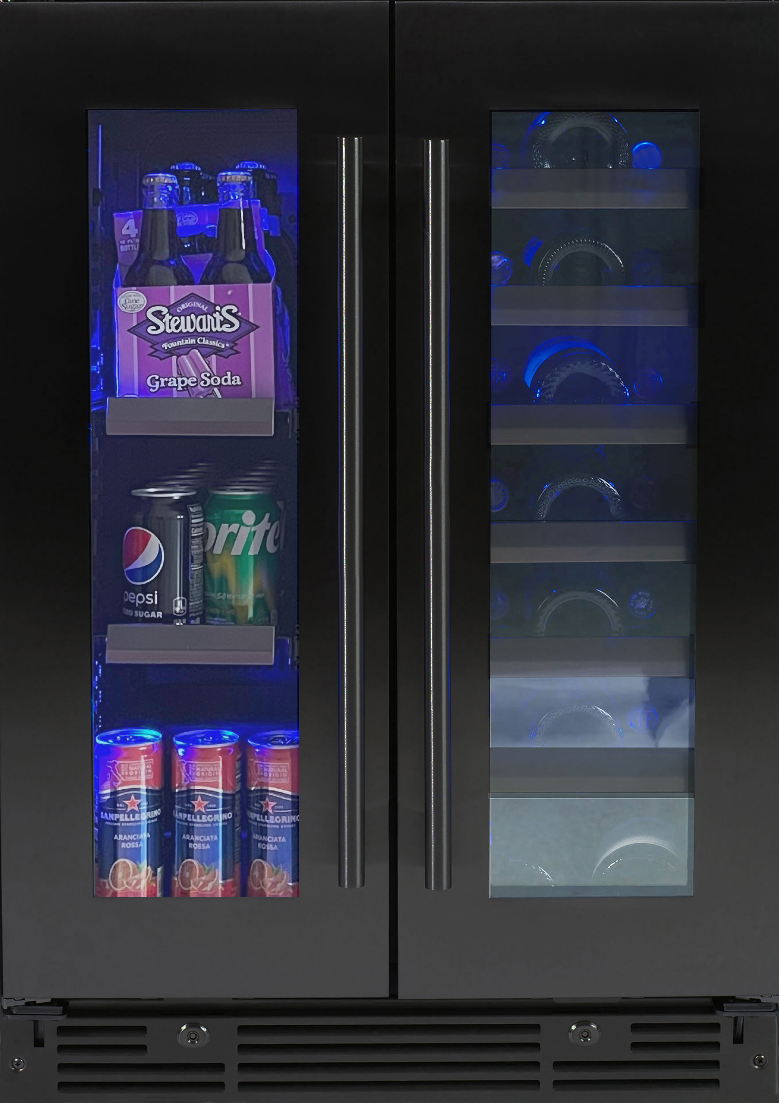 24 Inch Freestanding/Built-In Undercounter Beverage Center
