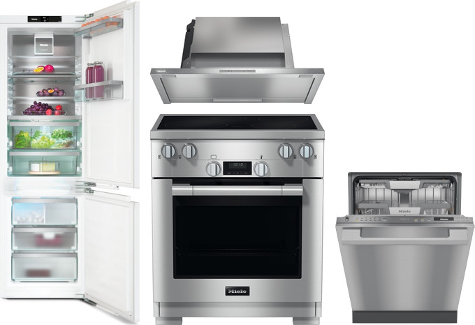 apap★SALE 様 Miele セット Miele MIELRAREFPAK010 4 Piece Kitchen Appliances Package with