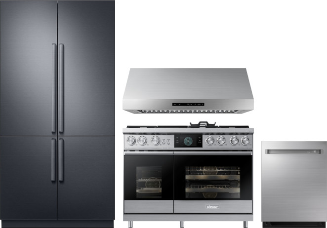 Collage of DRF427500AP, DOP48M96DPS, DDW24M999US, DHD48M987WS, RAT42AMAASR