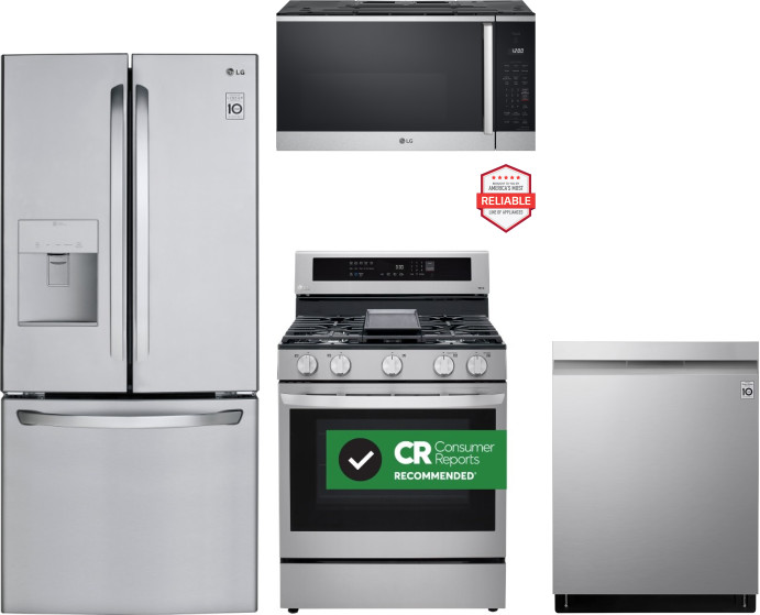 Collage of LFDS22520S, LRGL5825F, LDP6810SS, MVEM1825X