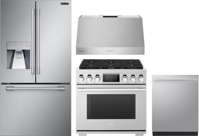 Collage of SKSFD3623SD, SKSDR360S, SKSDW2411S, SKSPH3602S