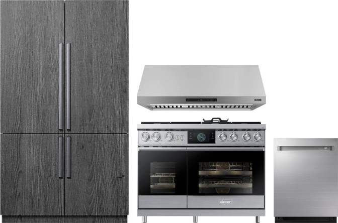 Collage of DRF487500AP, DOP48C96DLS, DHD48U990CS, DDW24M999US