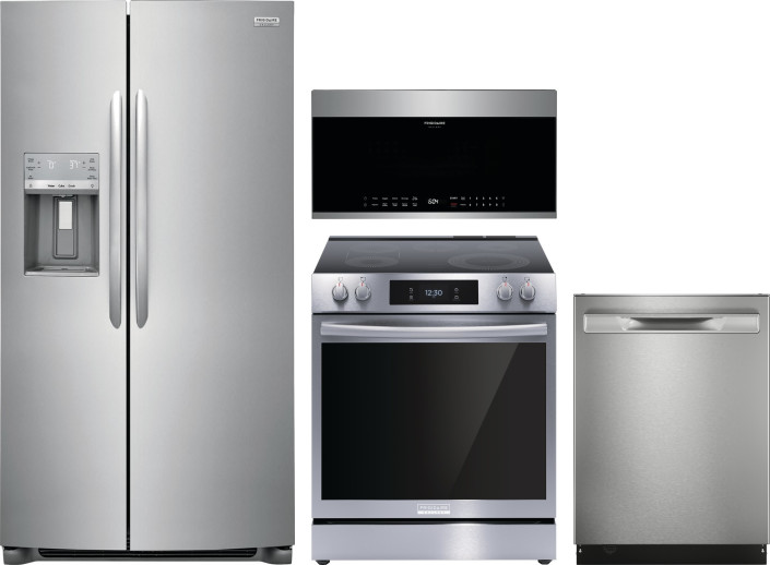 Collage of GRSS2652AF, GCFE3060BF, GDSP4715AF, FGBM19WNVF