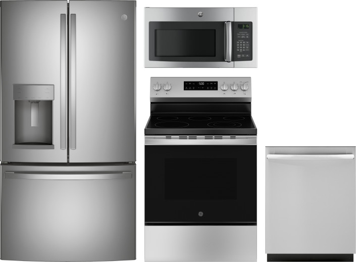 Collage of GFE28GYNFS, GRF500PVSS, GDT226SSLSS, JVM3162RJSS