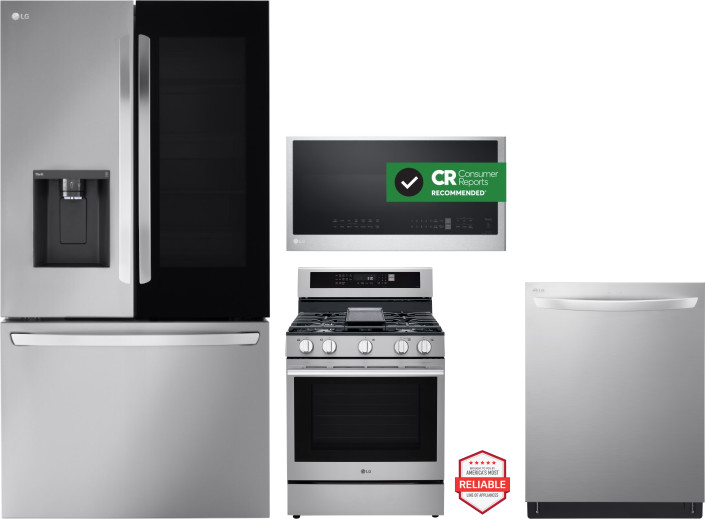 Collage of LRFOC2606S, LRGN6325X, LDTH7972S, MVEL2033F