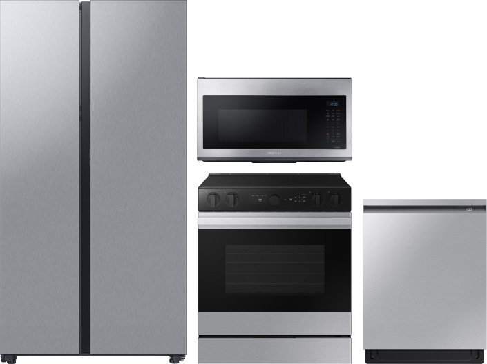 Collage of RS23CB7600QL, NSE6DG8700SR, DW80B7070US, MC17T8000CS