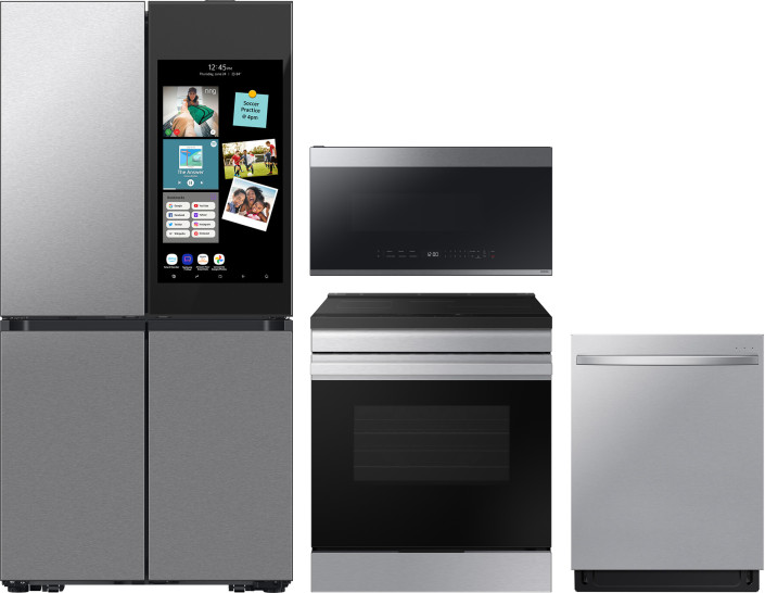 Collage of RF29DB9900QD, NSI6DG9100SR, DW80B7071US, ME21DG6500SR