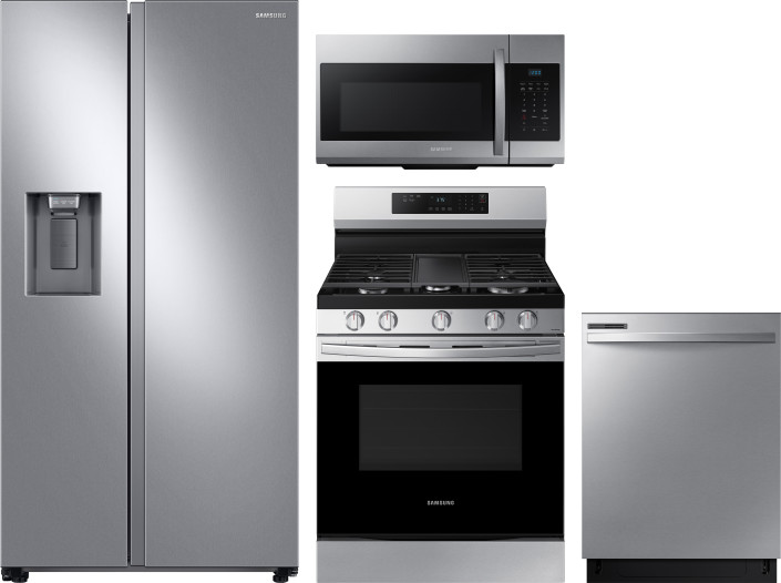 Collage of RS22T5201SR, NX60A6311SS, DW80CG4021SR, ME17R7021ES