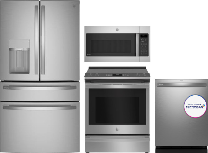 Collage of PVD28BYNFS, PSS93YPFS, PDT755SYVFS, PVM9179SRSS