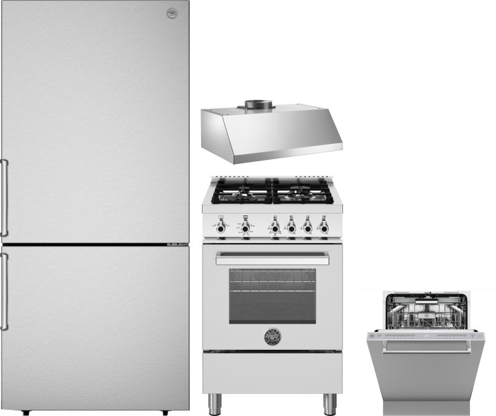 Collage of REF31BMFIXNV, PRO244GASXV, DW24T3IXT, KU24PRO1XV