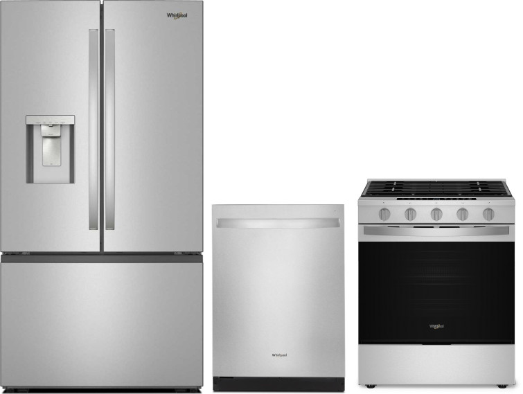 Collage of WRFF3536SZ, WSGS7530RZ, WDT730HAMZ