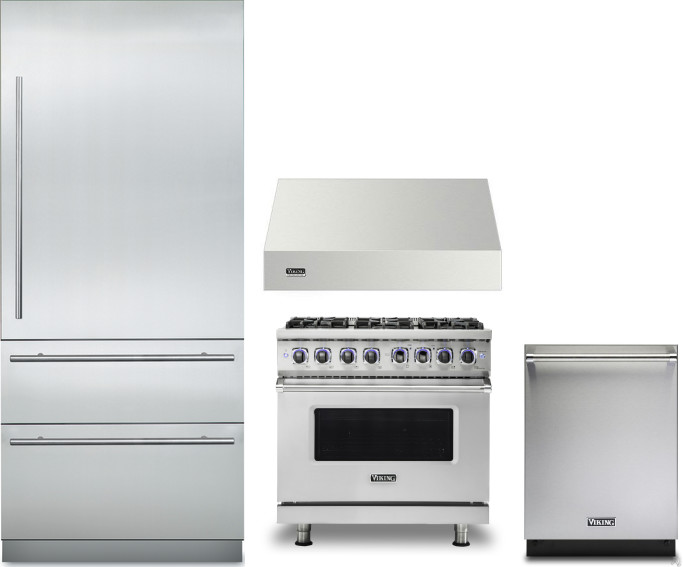 VDR73626BSS, Viking, 36 Dual Fuel Range - VDR7362 Viking 7 Series