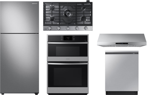 Collage of RT16A6195SR, NA36N6555TS, NK36N7000US, NQ70CG600DSR, DW80B7070US