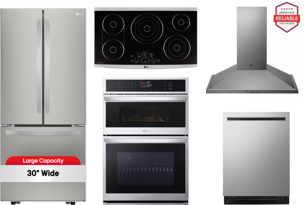 Collage of LFCS22520S, LSCE365ST, WCEP6423F, LDNPH753S, HCED3615S