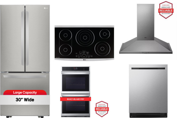 Collage of LFCS22520S, LSCE365ST, WDEP9423F, LDNPH753S, HCED3615S