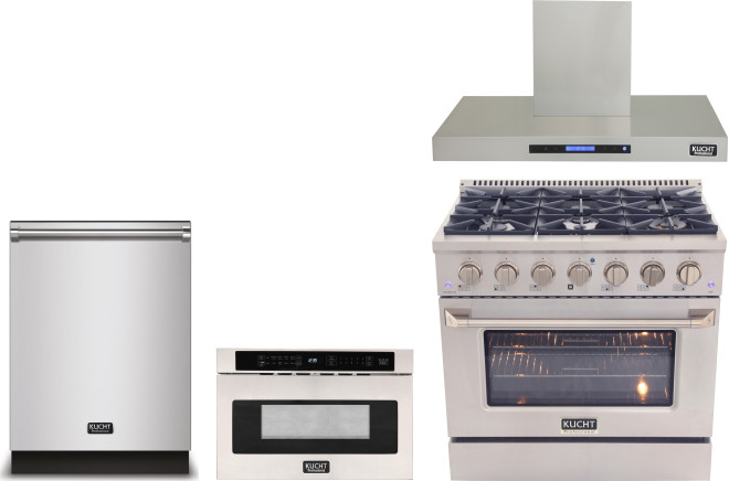 Collage of KDF362LPS, KRH3611A, K6502D, KMD24S