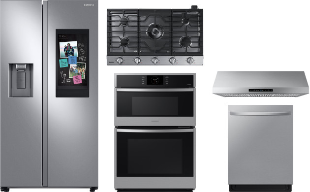 Collage of RS27T5561SR, NA36N6555TS, NQ70CG600DSR, DW80CG5451SR, NK36N7000US