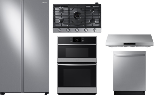 Collage of RS28A500ASR, NA36N7755TS, NK36N7000US, NQ70CG600DSR, DW80CG4051SR