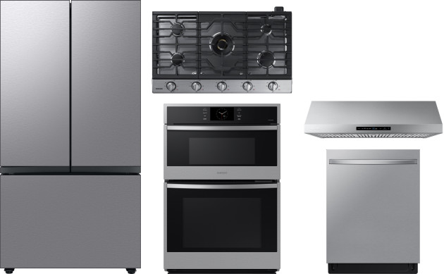 Collage of RF24BB6600QL, NA36N7755TS, NK36N7000US, NQ70CG600DSR, DW80CG5451SR