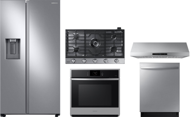 Collage of RS22T5201SR, NA36N6555TS, NK36N7000US, NV51CG600SSR, DW80CG4051SR