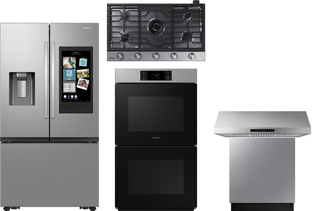 Collage of RF27CG5900SR, NA36N7755TS, NK36N7000US, NV51CG700DSR, DW80CG4021SR