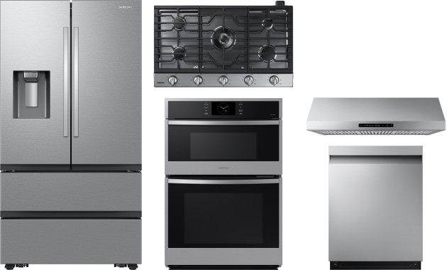Collage of RF26CG7400SR, NA36N6555TS, NQ70CG600DSR, DW80CG5450SR, NK36N7000US