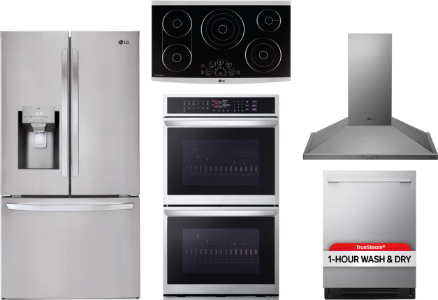 Collage of LRFS28XBS, LSCE365ST, WDEP9427F, LDNTH753S, HCED3615S