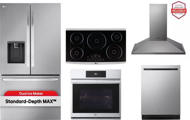 Collage of LRFXS3106S, LSCE365ST, WSES4728F, LDNPH753S, HCED3615S