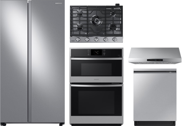 Collage of RS28A500ASR, NA30N6555TS, NK30N7000US, NQ70CG600DSR, DW80B7070US
