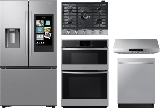 Collage of RF27CG5900SR, NA30N6555TS, NK30N7000US, NQ70CG600DSR, DW80B7071US