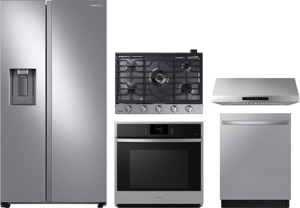 Collage of RS27T5200SR, NA30N7755TS, NV51CG600SSR, DW80CG5451SR, NK30N7000US