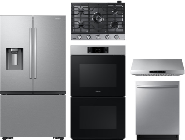 Collage of RF27CG5400SR, NA30N6555TS, NK30N7000US, NV51CG700DSR, DW80CG4051SR