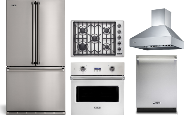Collage of RVFFR336SS, VGSU53015BSS, VSOE130SS, VDWU524SS, VCWH53048SS