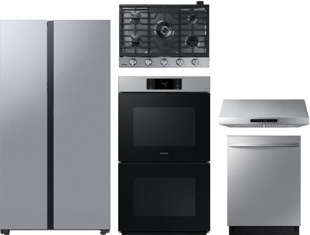 Collage of RS28CB7600QL, NA30N6555TS, NK30N7000US, NV51CG700DSR, DW80CG4051SR
