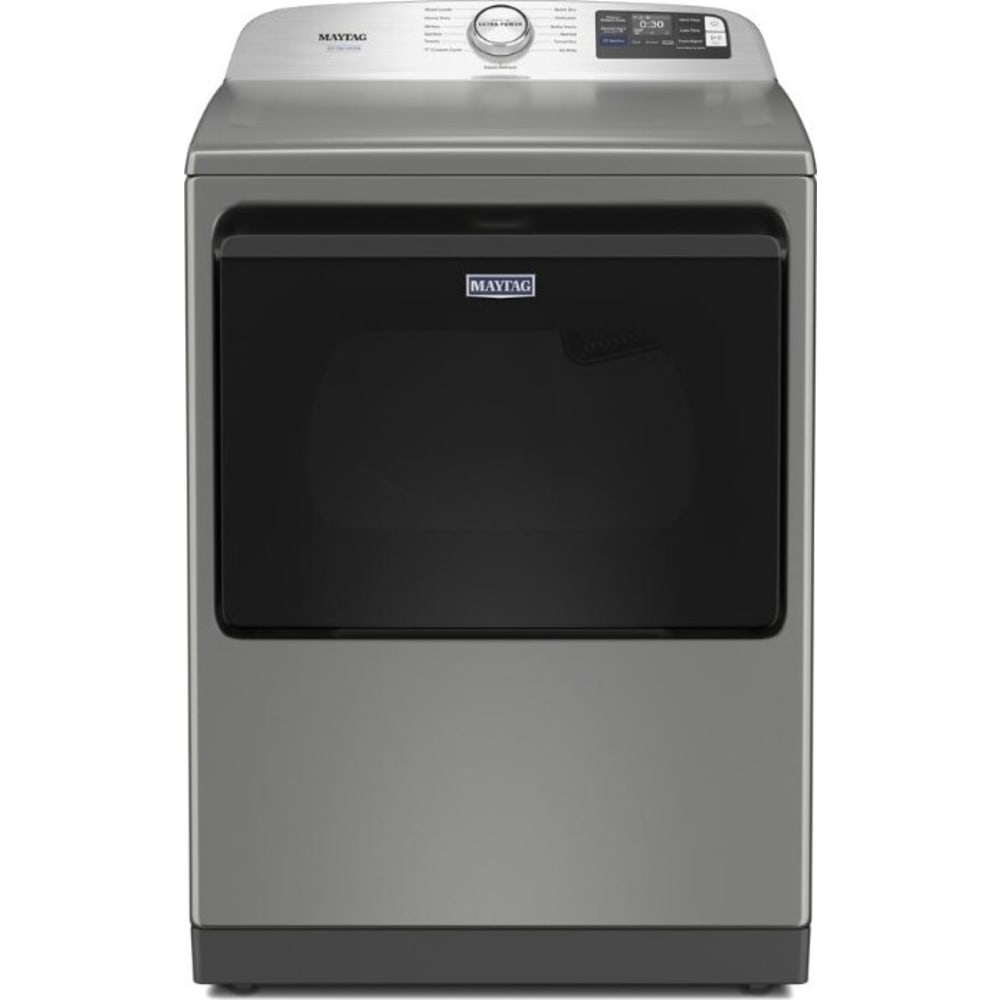 Maytag 7.4 Cu. Ft. Pet Pro Electric Dryer, Radiant Silver - YMED7205RR