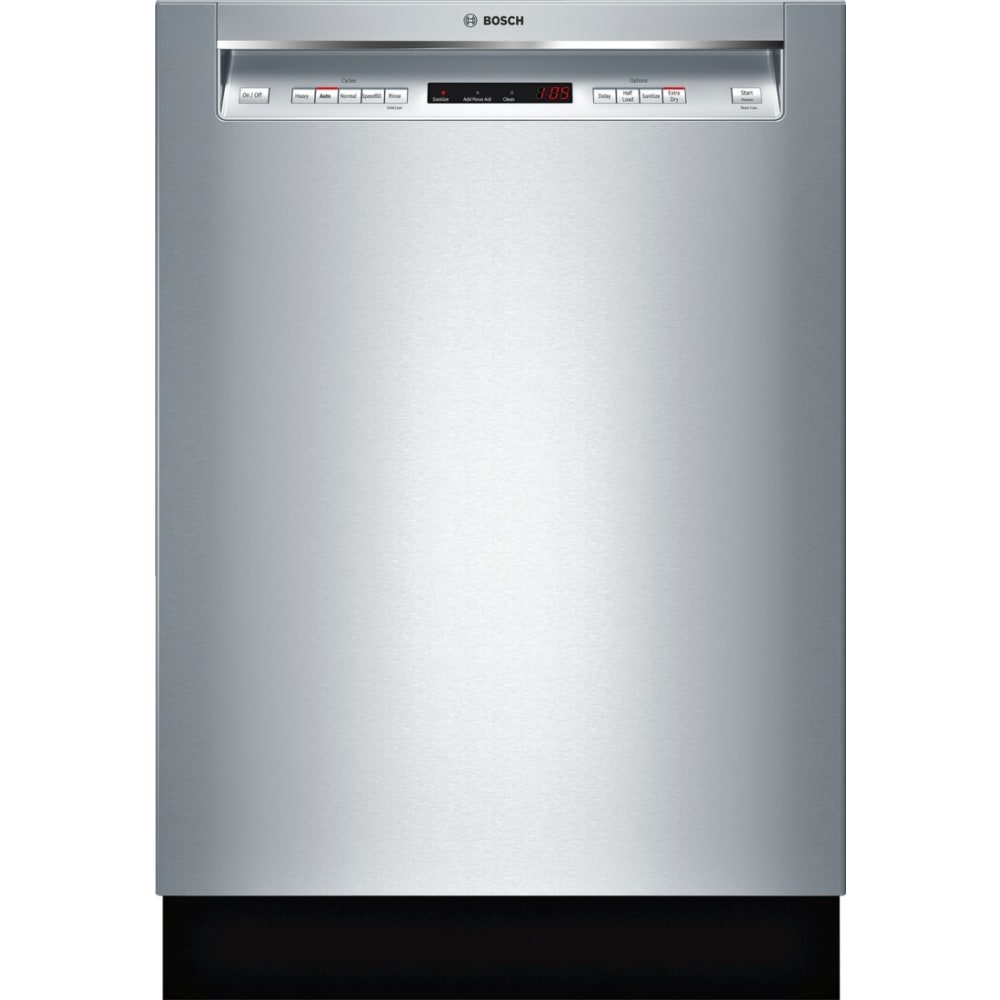 Bosch 300 Series SHEM63W55N Dishwasher, Stainless Steel
